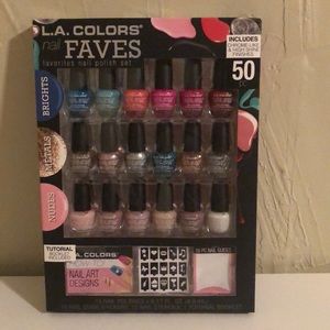 L.A. COLORS favorite nail polish set 50 pc